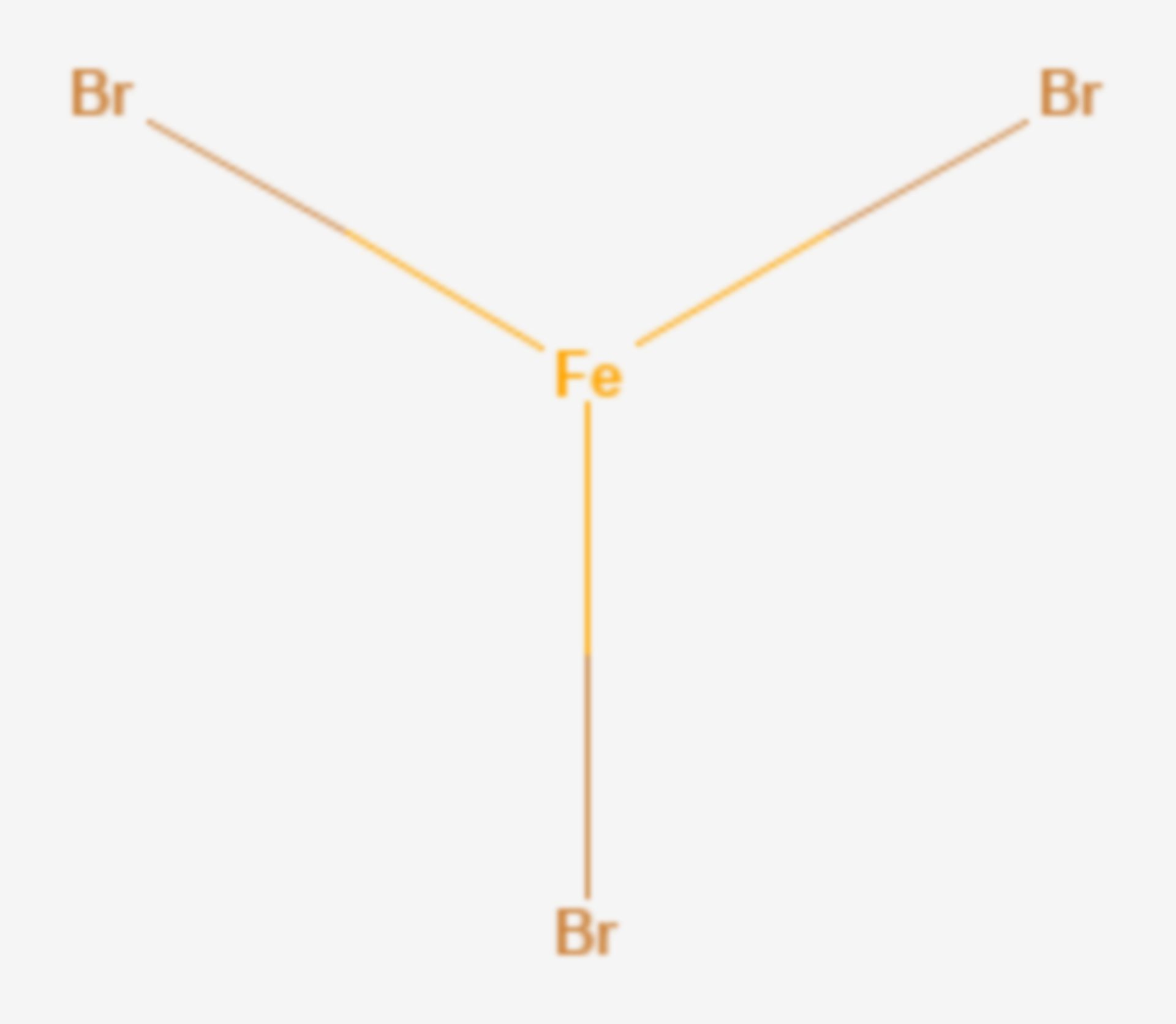 Eisen(III)-bromid (Strukturformel)