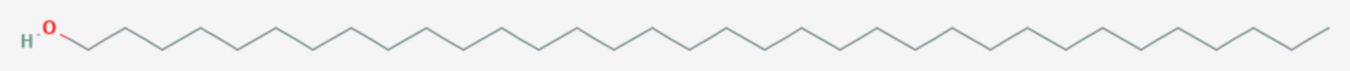 1-Tetratriacontanol (Strukturformel)
