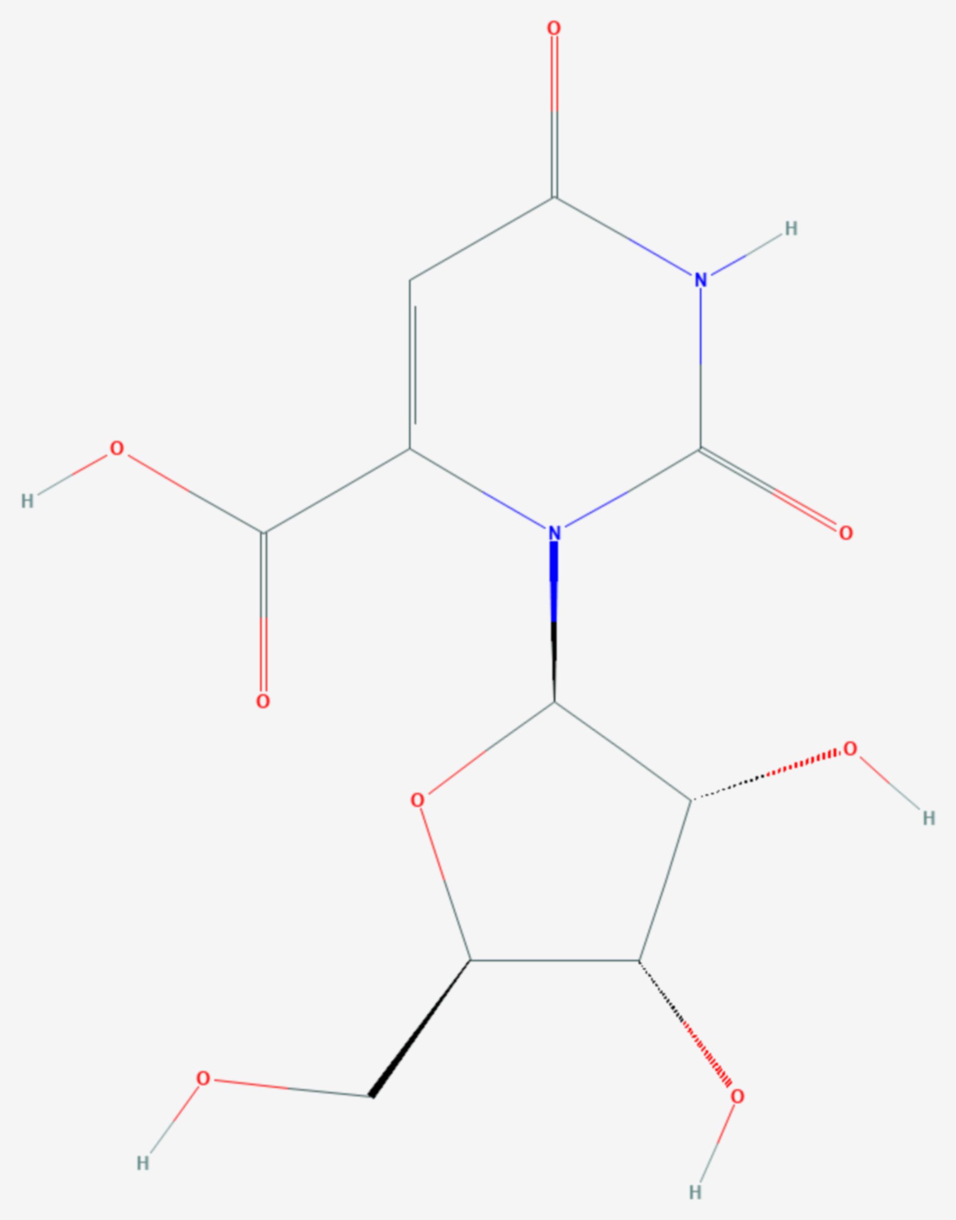 Orotidin (Strukturformel)