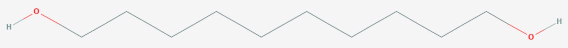 1,10-Decandiol (Strukturformel)