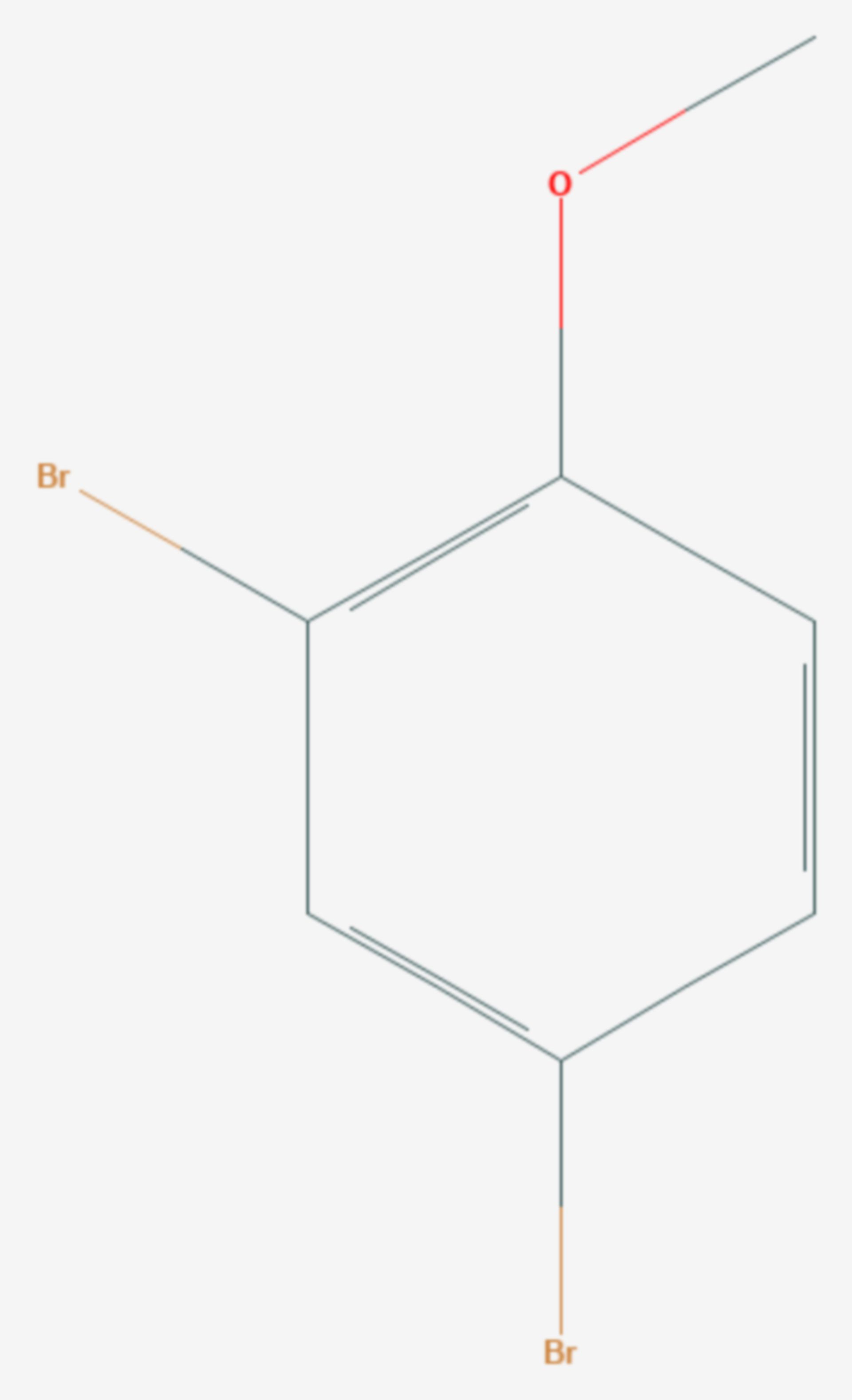 2,4-Dibromanisol (Strukturformel)