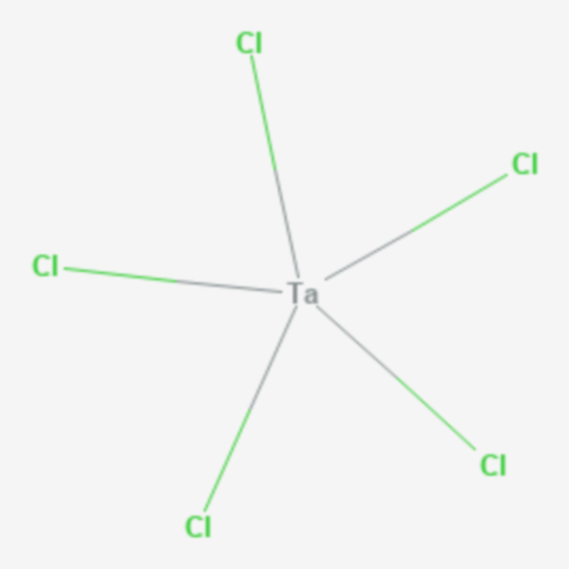 Tantal(V)-chlorid (Strukturformel)