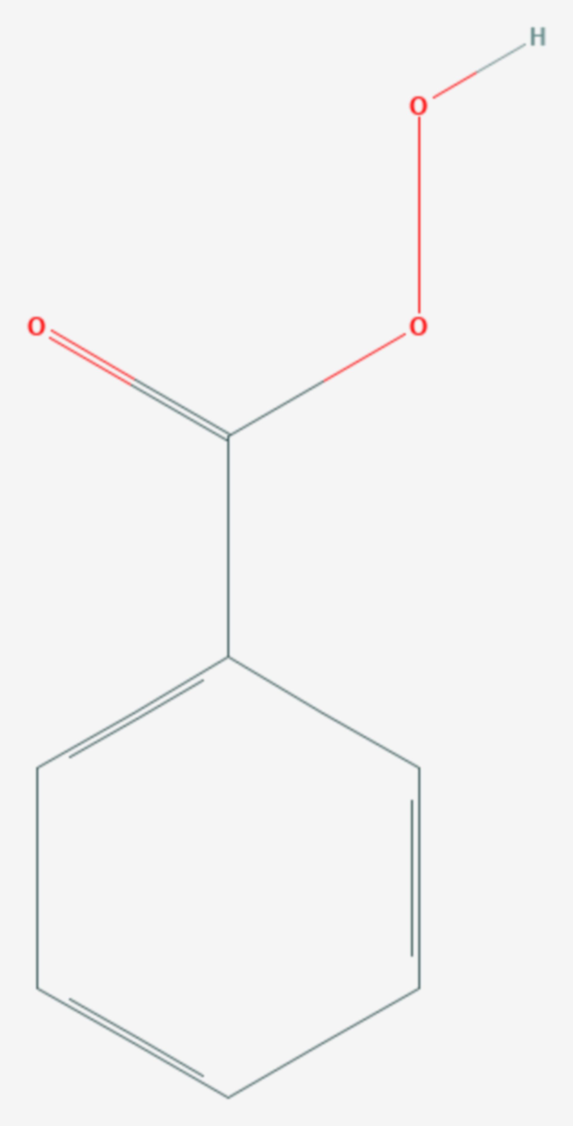 Peroxybenzoesäure (Strukturformel)