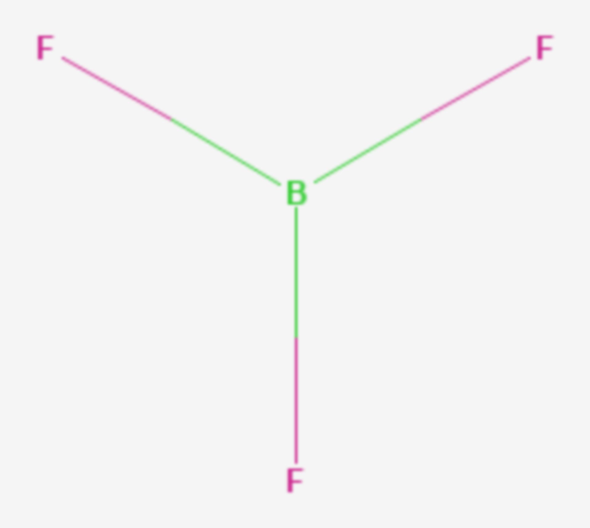 Bortrifluorid (Strukturformel)