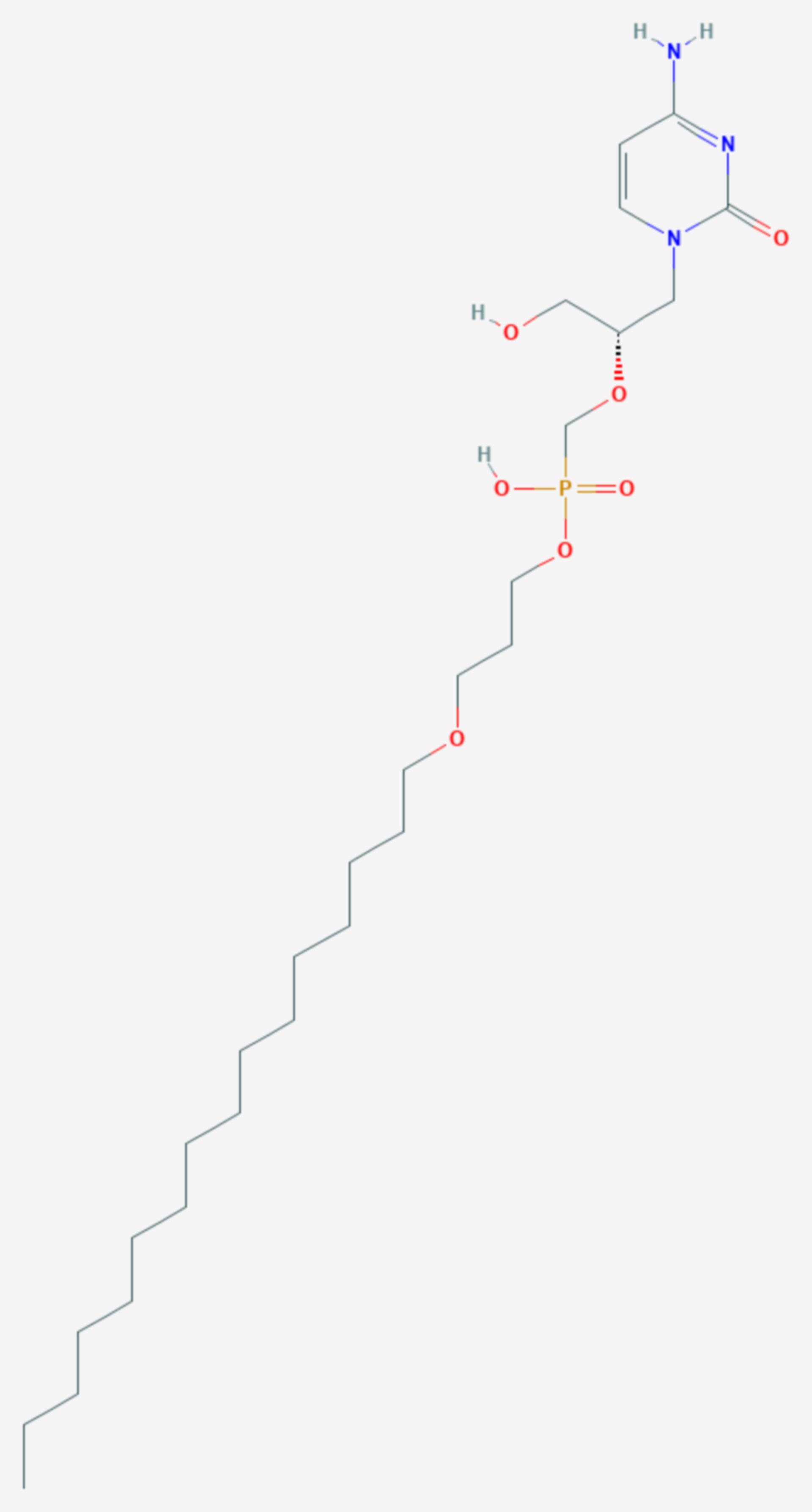 Brincidofovir (Strukturformel)