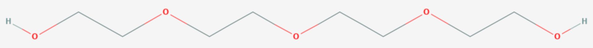 Tetraethylenglycol (Strukturformel)