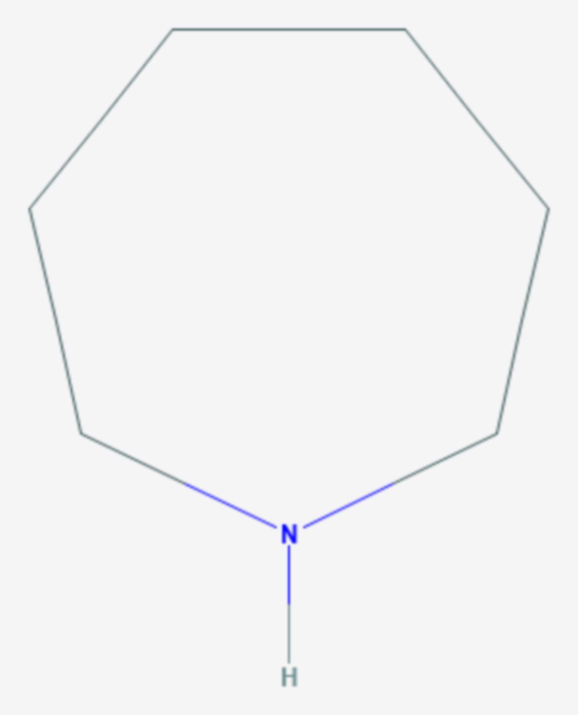 Azepan (Strukturformel)