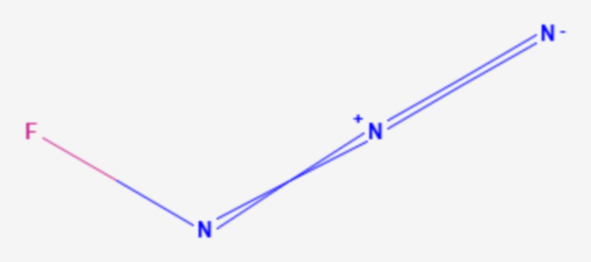 Fluorazid (Strukturformel)