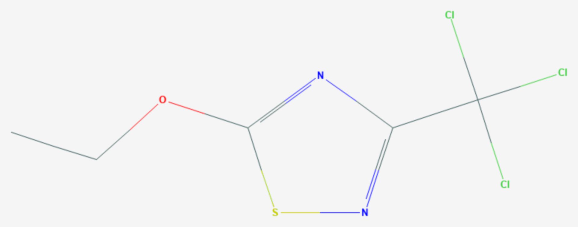 Etridiazol (Strukturformel)