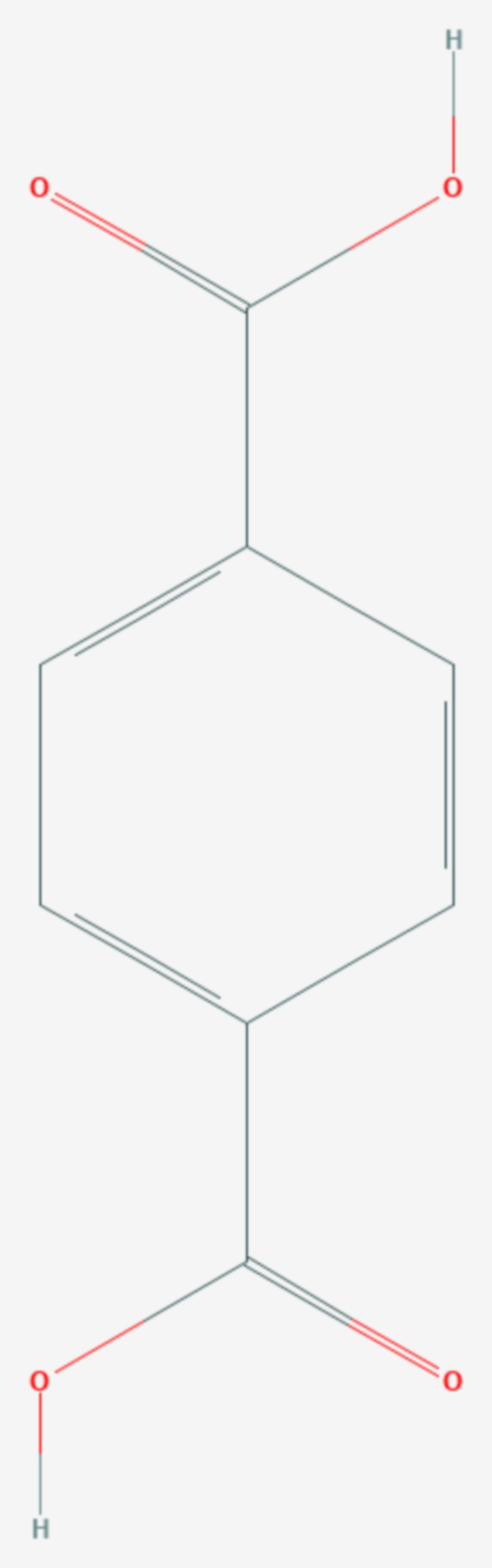 Terephthalsäure (Strukturformel)