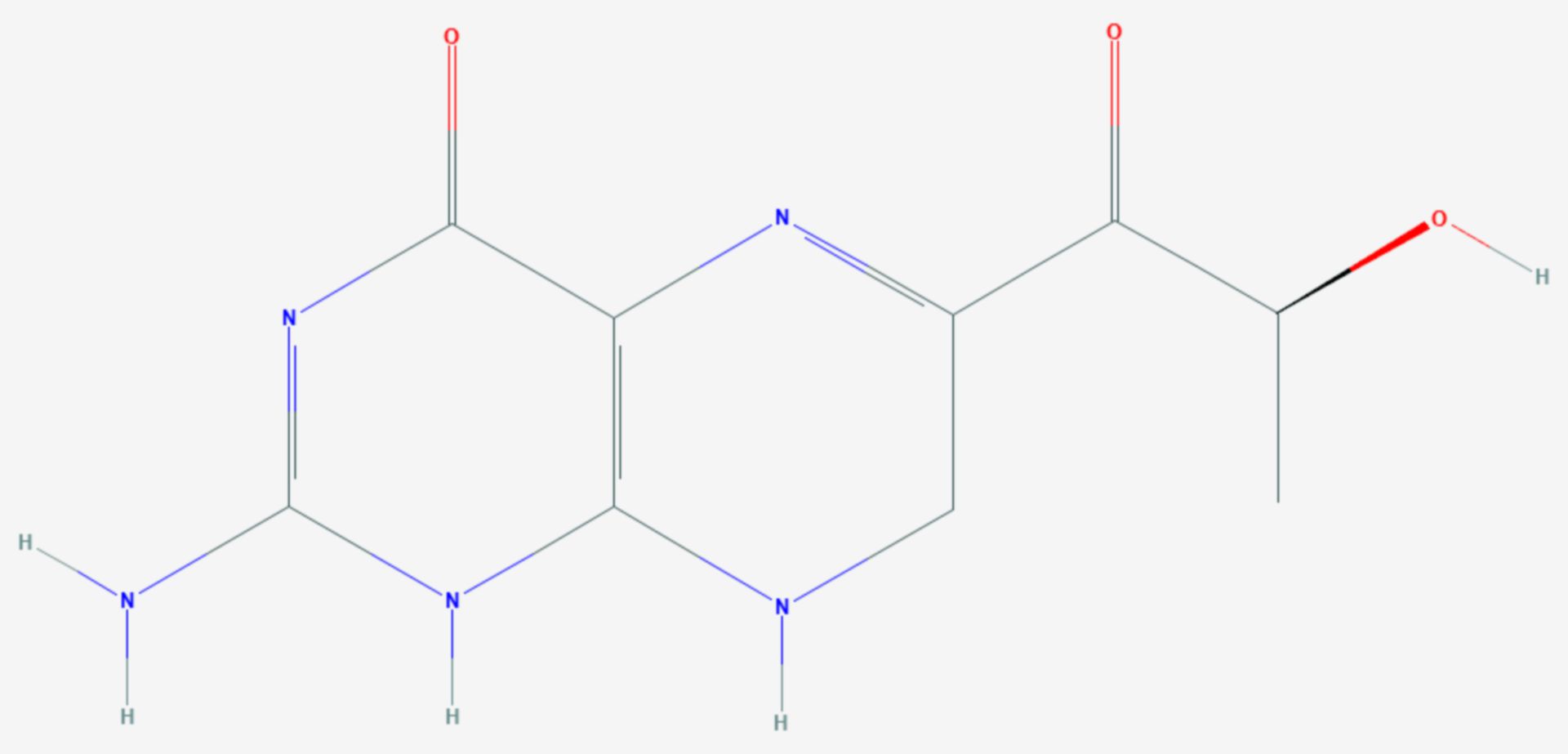 Sepiapterin (Strukturformel)