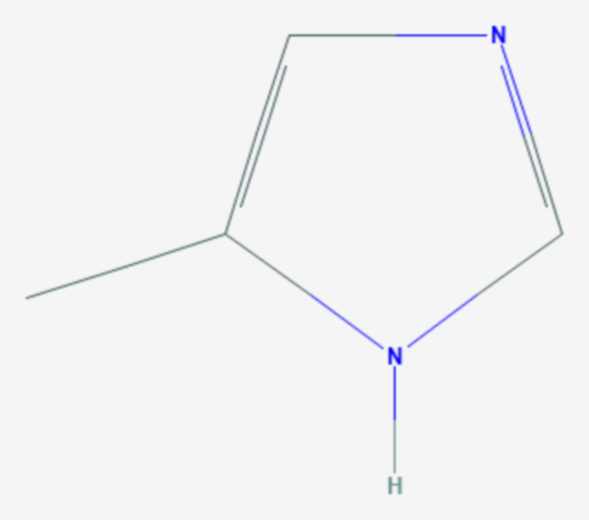 4-Methylimidazol (Strukturformel)