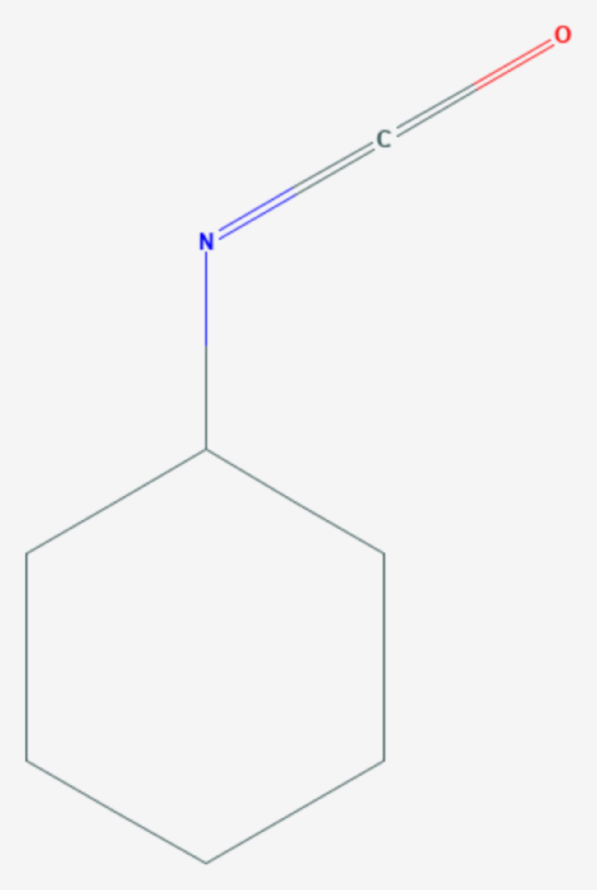 Cyclohexylisocyanat (Strukturformel)