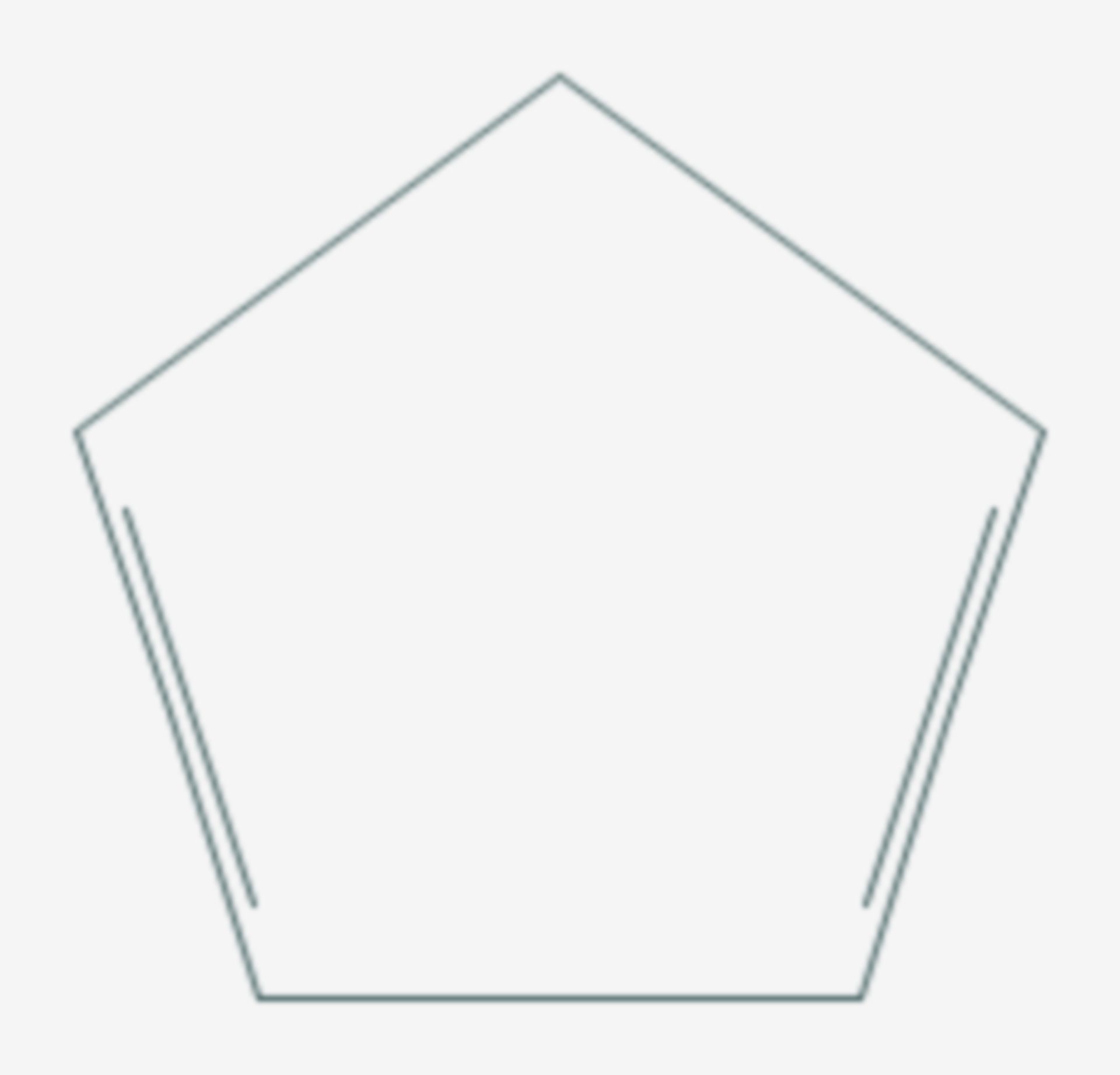 Cyclopentadien (Strukturformel)