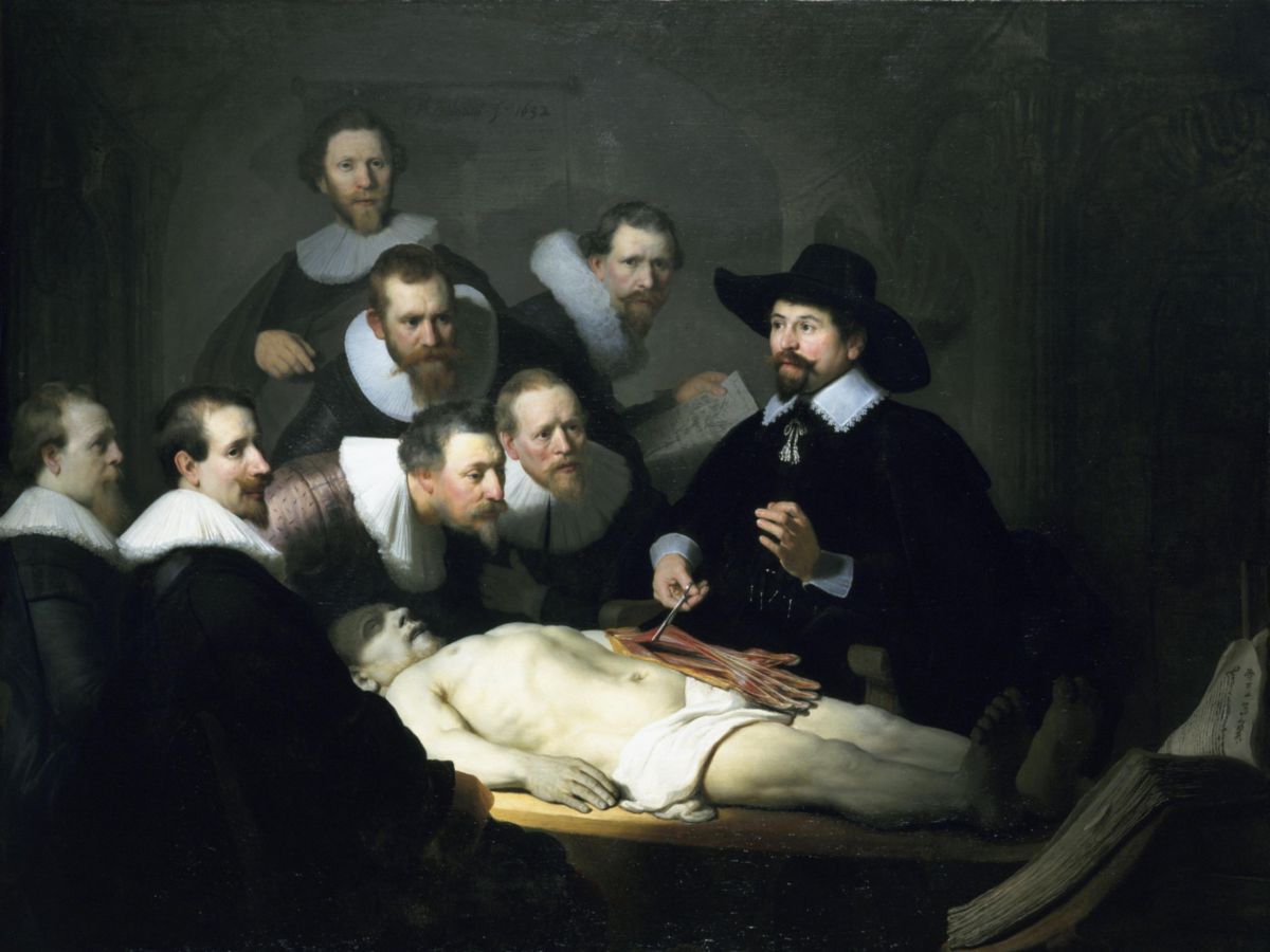 Die Anatomie des Dr. Tulp (Rembrandt, 1632)