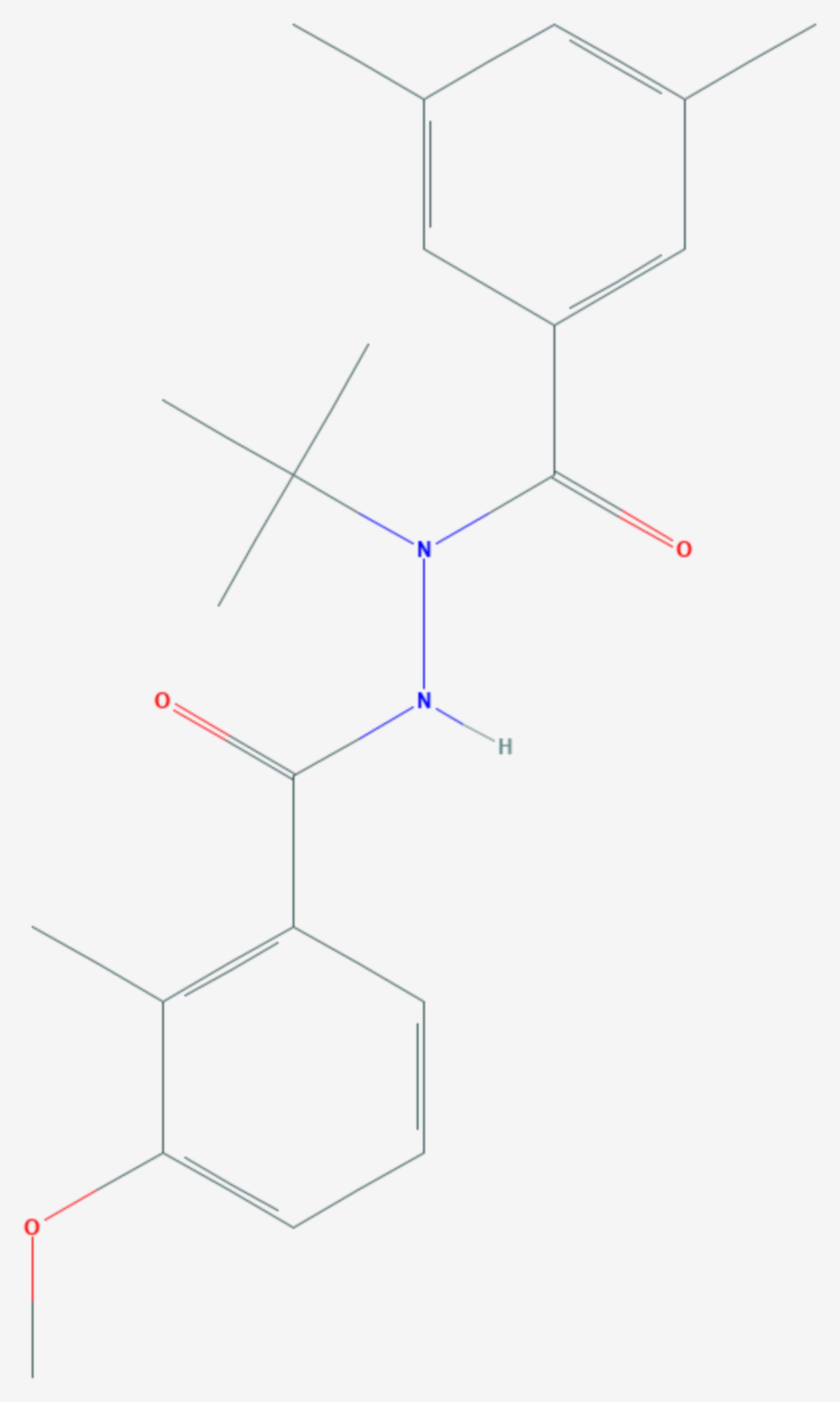 Methoxyfenozid (Strukturformel)