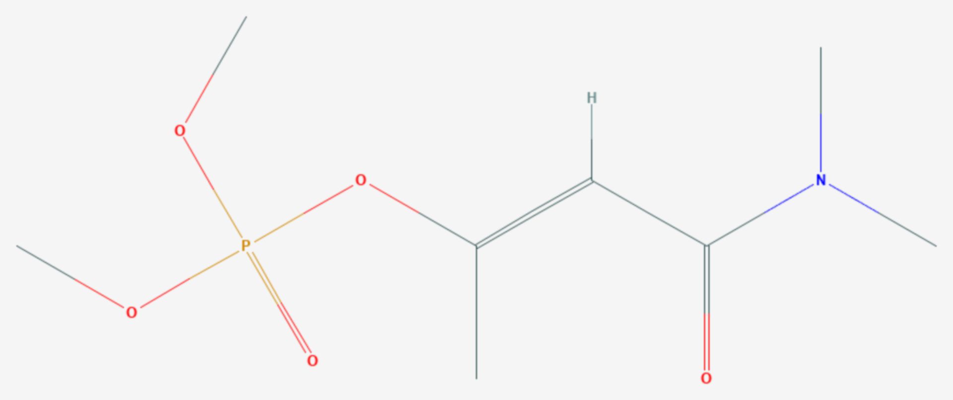 Dicrotophos (Strukturformel)