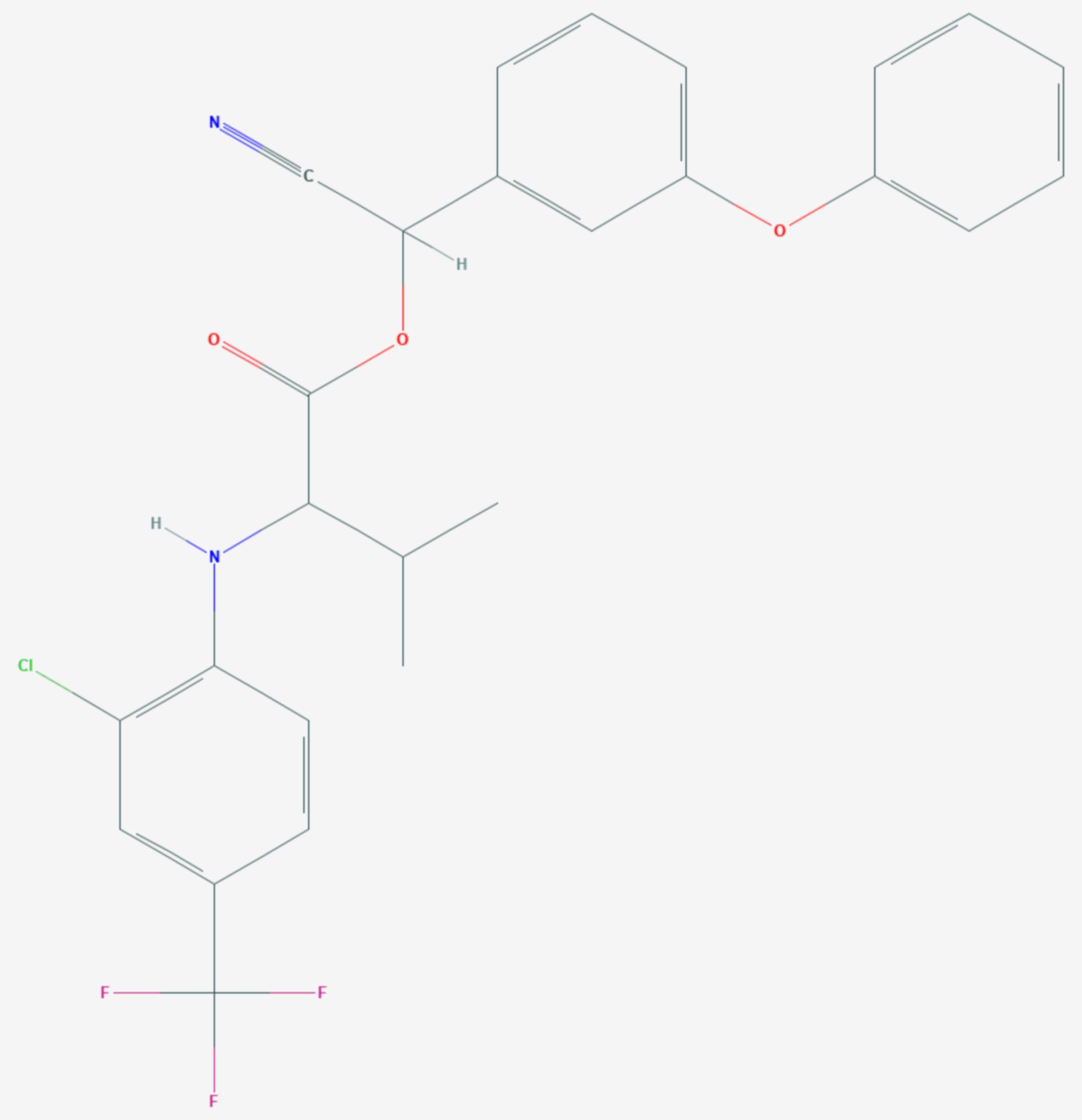Fluvalinat (Strukturformel)