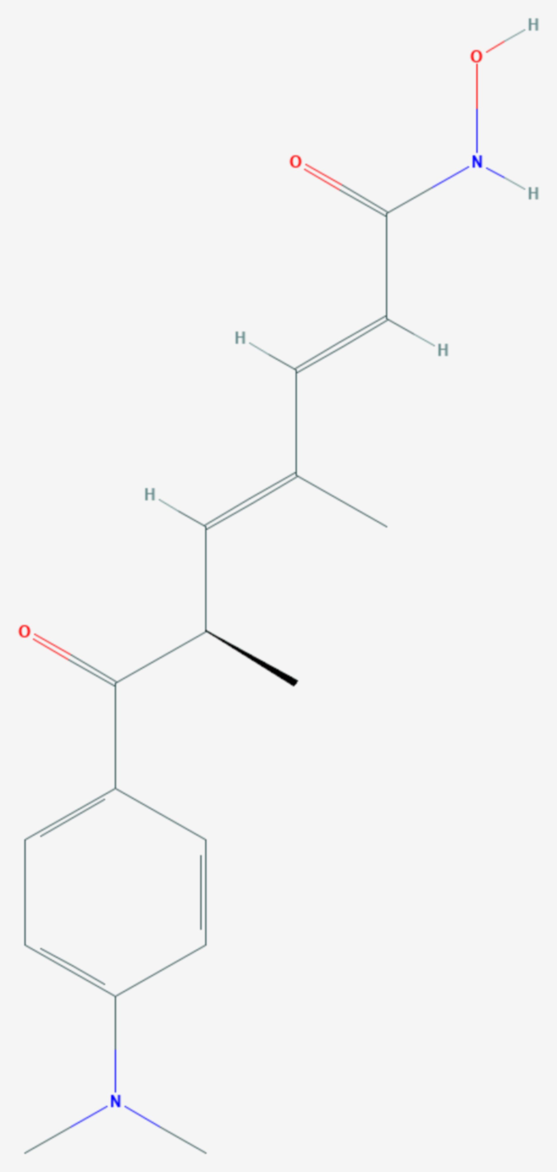 Trichostatin A (Strukturformel)
