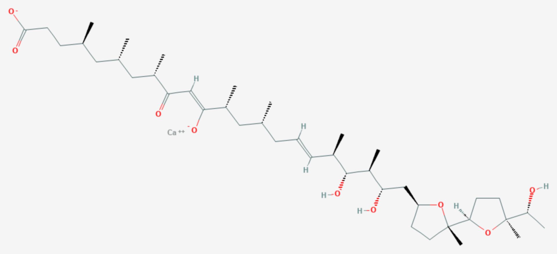 Ionomycin (Strukturformel)