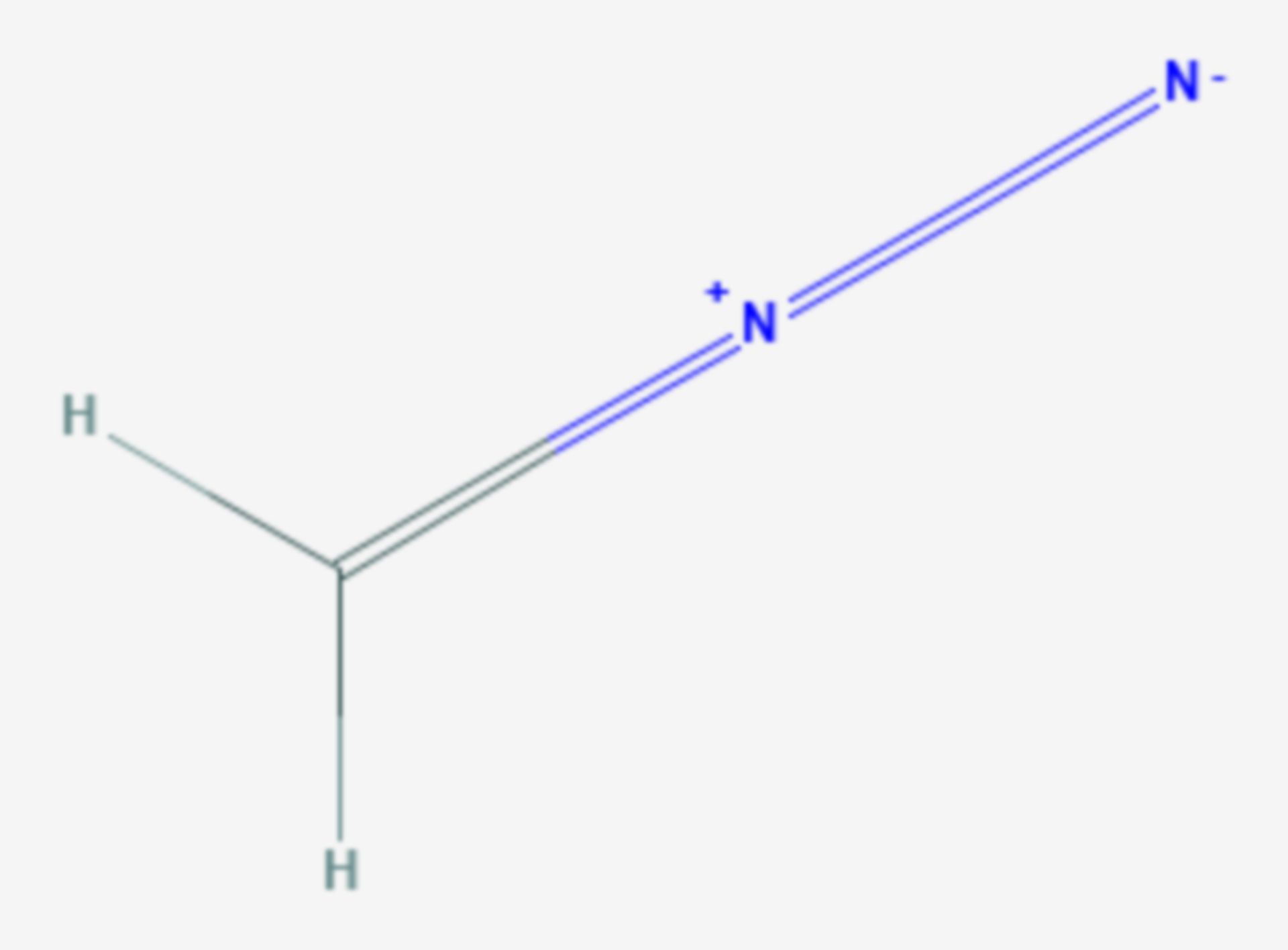 Diazomethan (Strukturformel)