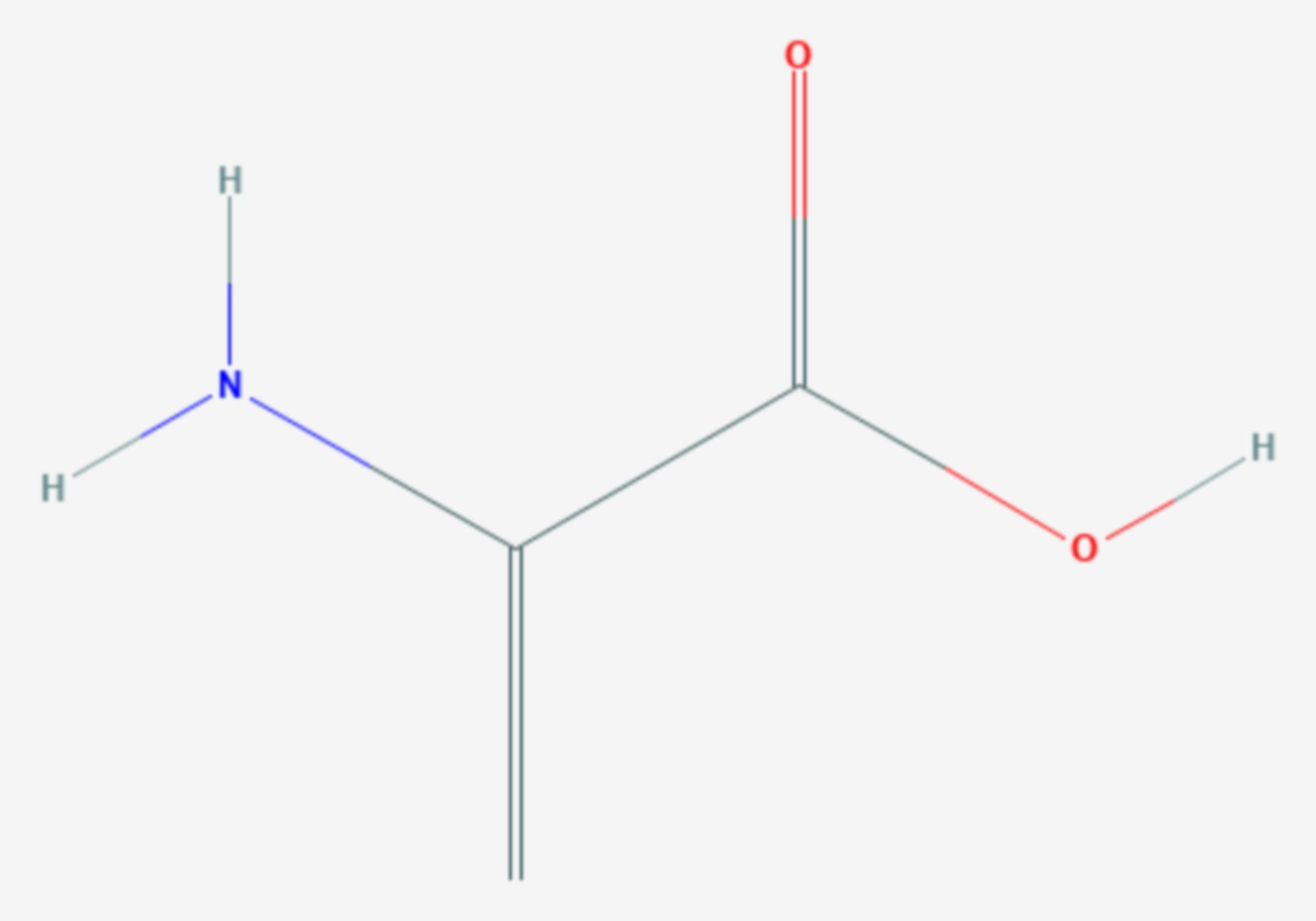 Dehydroalanin (Strukturformel)