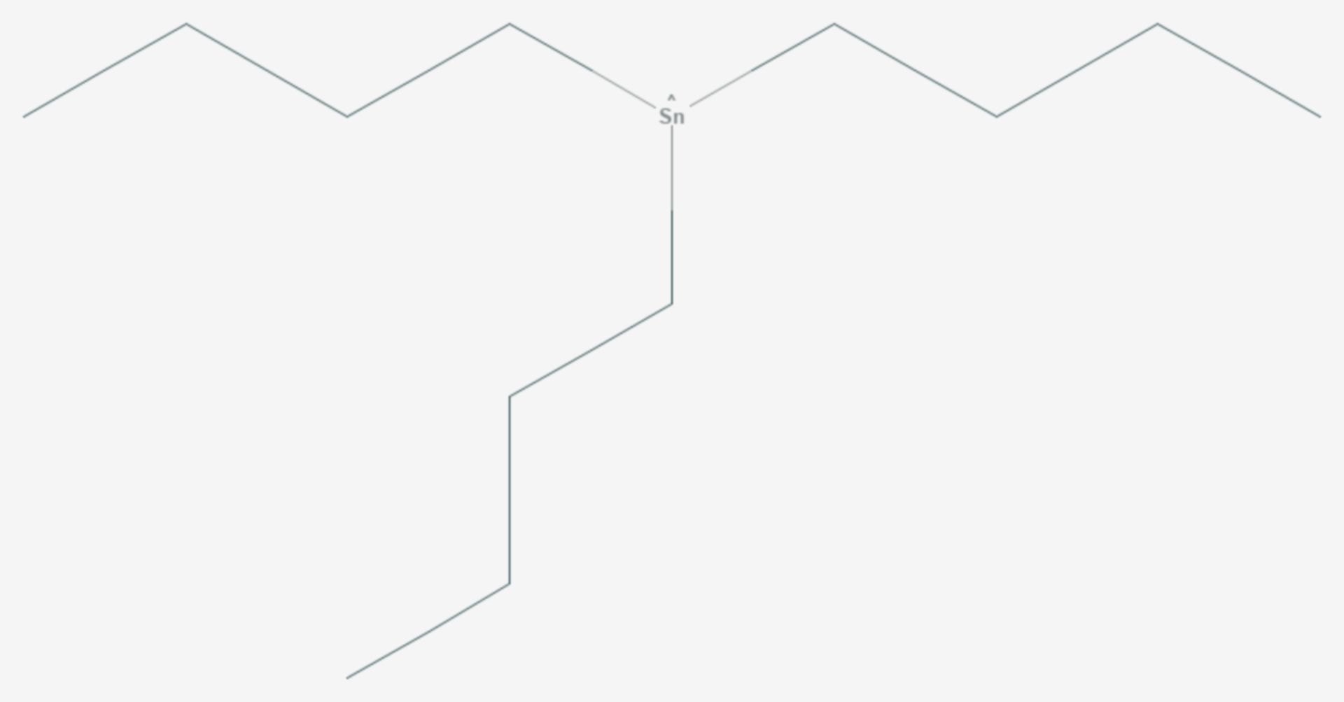 Tributylzinnhydrid (Strukturformel)
