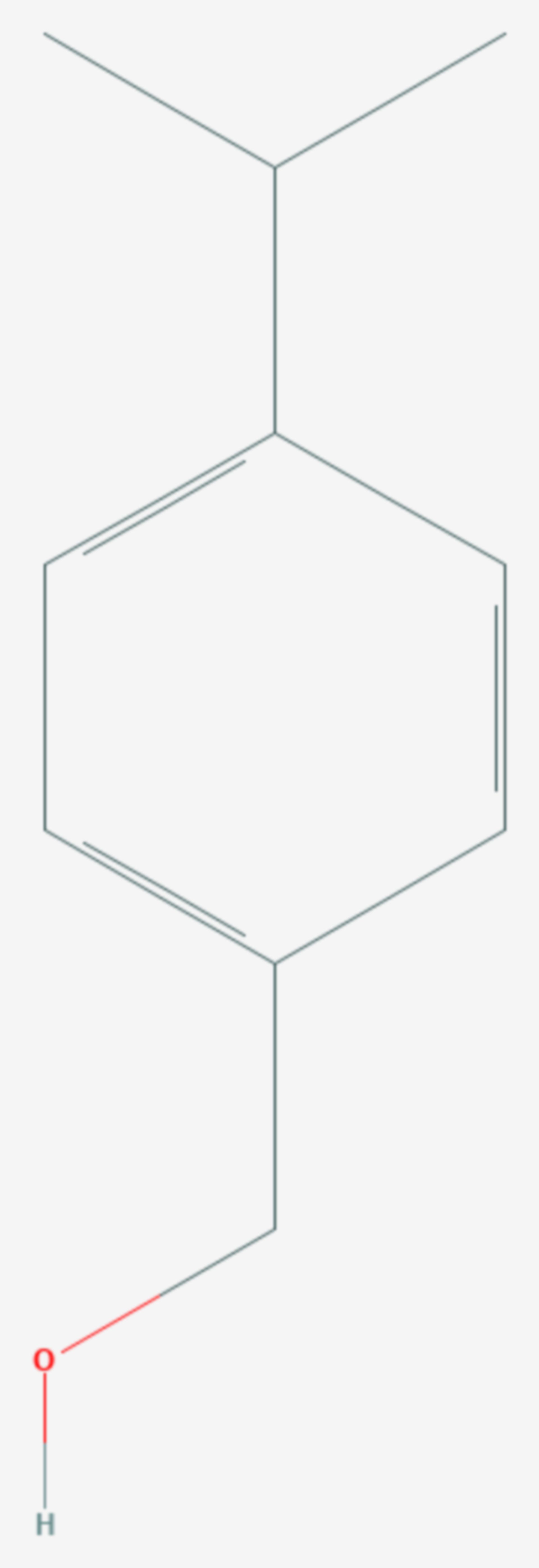 Cuminalkohol (Strukturformel)