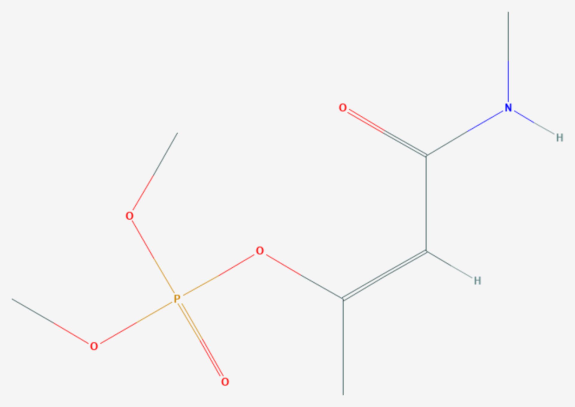Monocrotophos (Strukturformel)