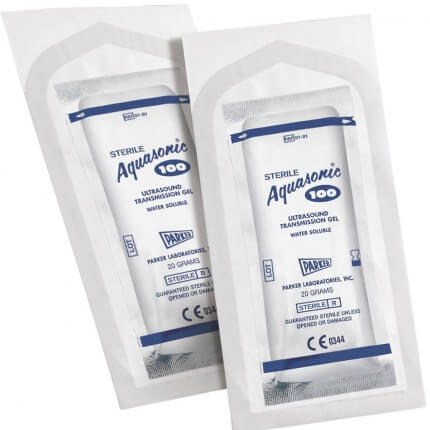 Aquasonic 100 ultrasound gel application bag