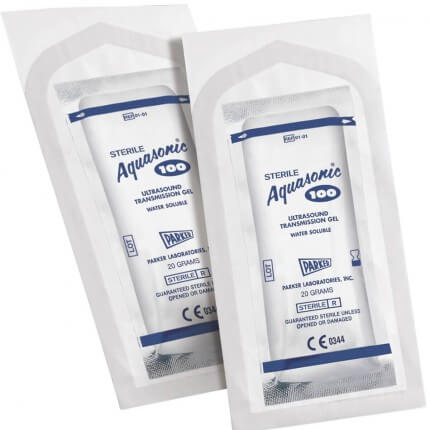 Gel d'échographie Aquasonic 100 en sachet