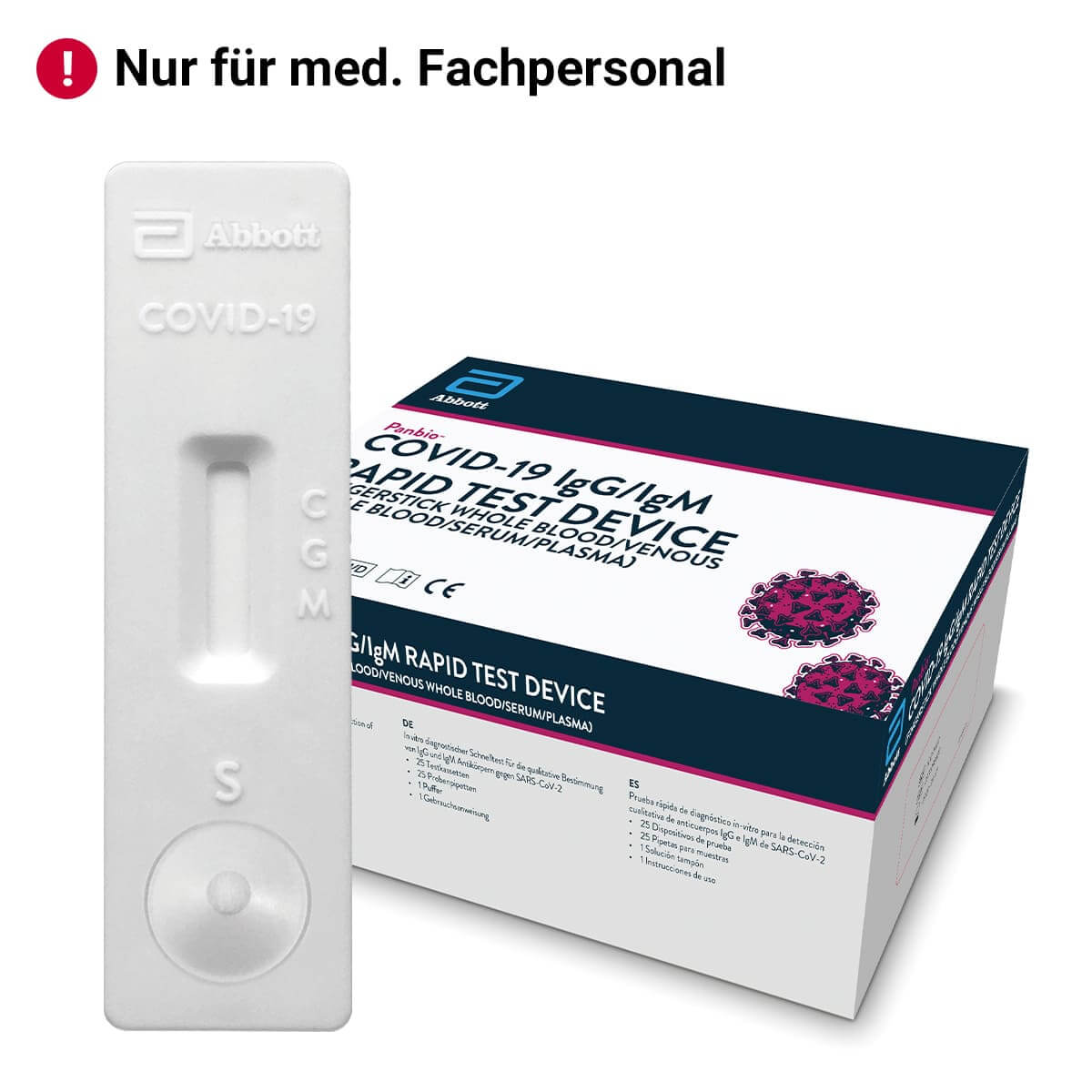 Panbio Covid 19 Igg Igm Schnelltest Coronavirus Schnelltests Tests Labor Doccheck Shop Dein Medizinbedarf Online