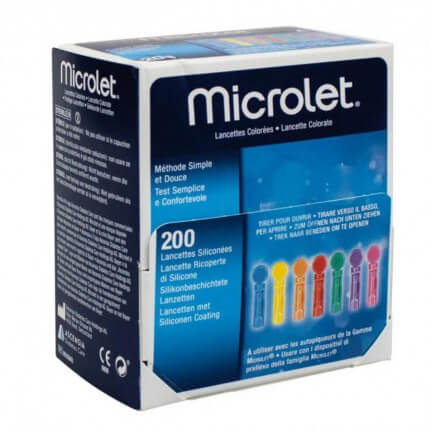 Lancettes Ascensia Microlet