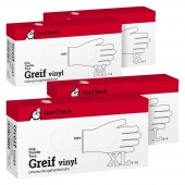 DocCheck “Greif vinyl” gloves