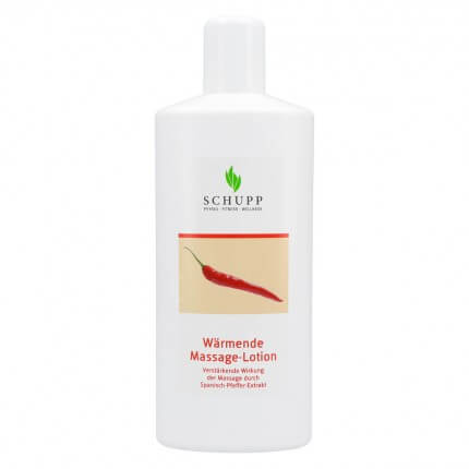 Wärmende Massagelotion