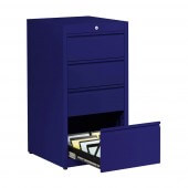 mauser File Card Cabinet with Grip Molding