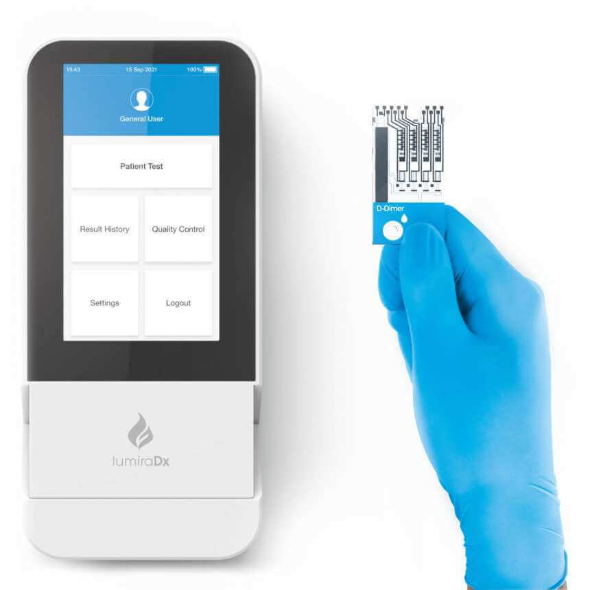 LumiraDx PointofCare Diagnostiksystem Starterpaket PointofCare Analysegeräte