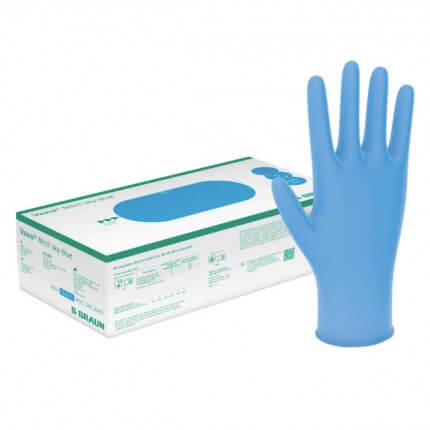 Vasco Nitrile Sky-Blue Exam Glove