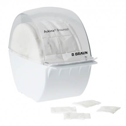 Askina Brauncel Cellulose Swab Dispenser Box