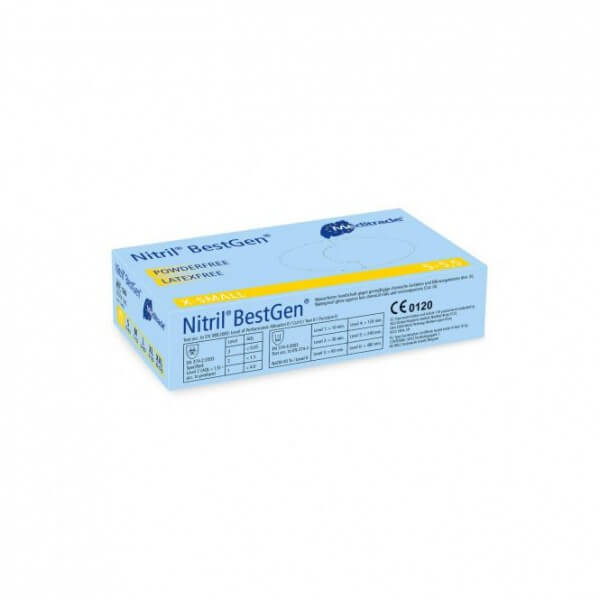 Nitril BestGen, Handschuhe, unsteril, latexfrei, puderfrei Nitril BestGen, Handschuhe, unsteril, latexfrei, puderfrei