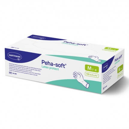 Peha-soft Latex protect Untersuchungshandschuhe