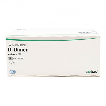 CARDIAC D-Dimer Teststreifen für cobas h 232