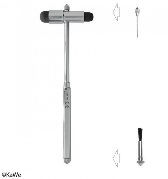 Neurologischer Reflexhammer nach Buck, mit Metallgriff Neurologischer Reflexhammer nach Buck, mit Metallgriff