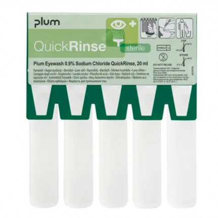 Ampoules de rinçage oculaire QuickRinse