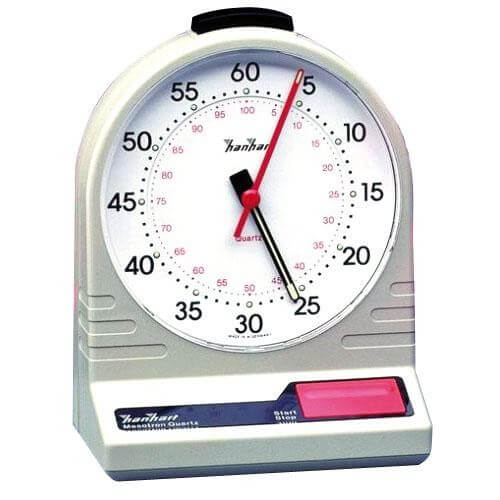 Tafel stopwatch Fluorescerende Indicatoren Tafel stopwatch Fluorescerende Indicatoren
