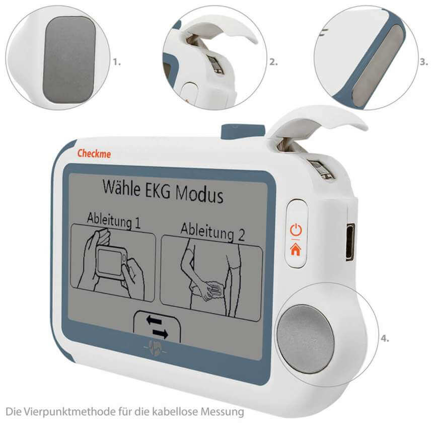 Pulox Checkme Pro By Viatom ECG Monitor | DocCheck Shop