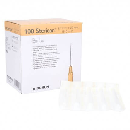 Sterican cannulas for intramuscular applications