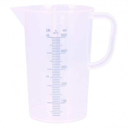 Messbecher mit Skala
