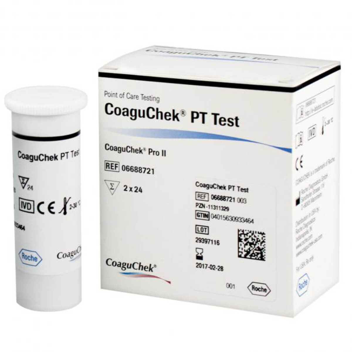 CoaguChek Pro II PT Test | Bluttests | Tests | Labor | DocCheck Shop ...