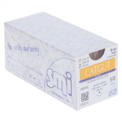Catgut Plain Nahtmaterial für Veterinärchirurgie